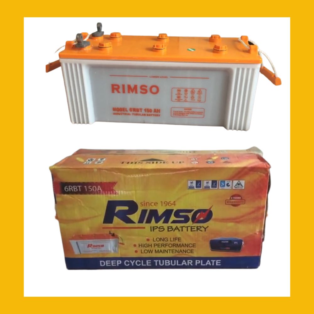 Rimso battery 150ah price in bangladesh 2023